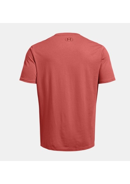 Erkek UA Colorblock Wordmark Kısa Kollu 1382829-611