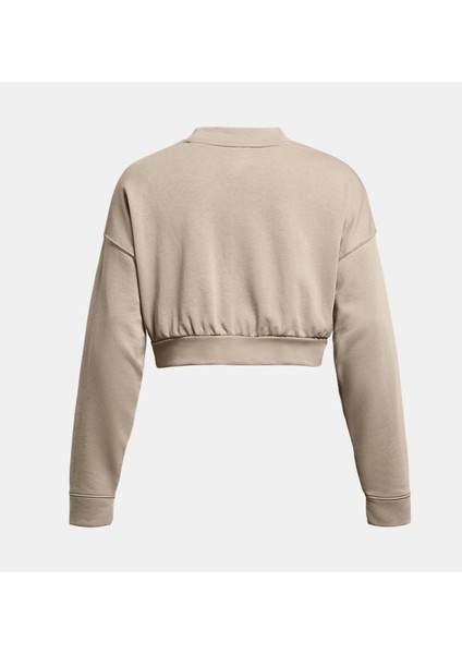 Kadın UA Rival Terry Oversized Crop Crew Uzun Kollu 1382738-204 fırsatları