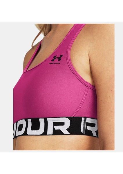 Under Armour Kadın HeatGear® Armor Mid Branded Spor Sütyeni 1383544-686