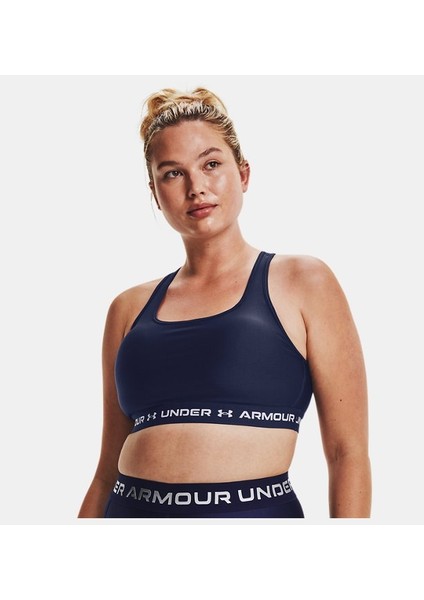 Kadın Armour® Mid Çapraz Sırtlı Spor Sütyeni 1361034-410 fiyatları
