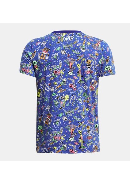 Erkek Çocuk UA Alien All Sports Kısa Kollu 1383597-401