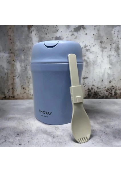 Termos Yemek Kabı 650ML Mavi