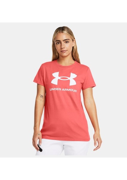 Kadın UA Sportstyle Graphic Kısa Kollu 1356305-811