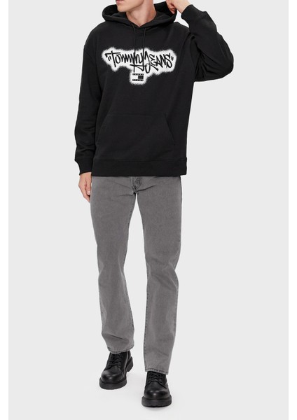 Pamuklu Relaxed Fit Kapüşonlu Sweatshirt Erkek Sweatshirt Dm0Dm18419 Bds fiyatları