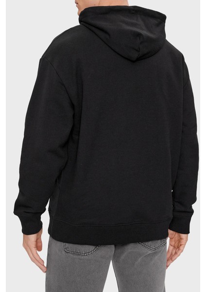 Pamuklu Relaxed Fit Kapüşonlu Sweatshirt Erkek Sweatshirt Dm0Dm18419 Bds modelleri