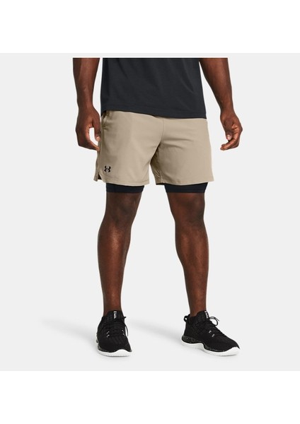 Erkek UA Vanish Dokuma 2’si 1 Arada Şort 1373764-203