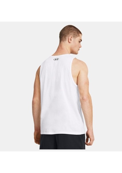 Erkek UA Sporstyle Logo Atlet 1382883-100 fiyatları