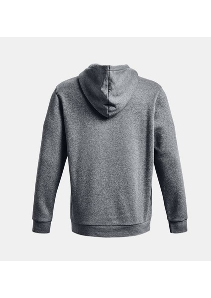 Erkek UA Essential Fleece Kapüşonlu Üst 1373880-012 indirimleri
