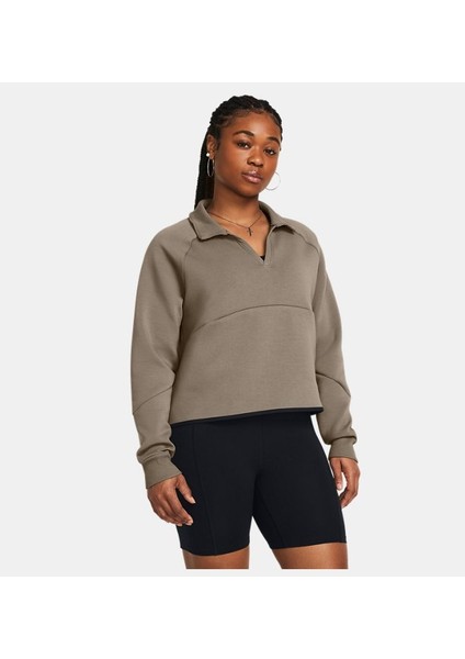 Kadın Unstoppable Fleece Rugby Crop 1382746-200