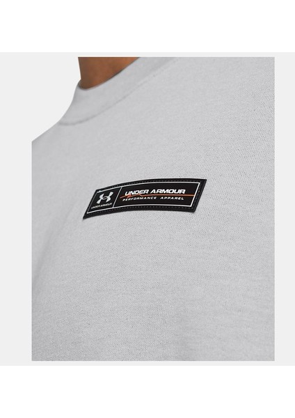 UA HW Armour Label SS 1382831-011 ERKEK Gri Tişört indirimleri