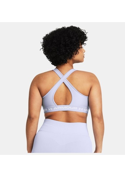 Kadın Armour® Mid Çapraz Sırtlı Spor Sütyeni 1361034-539 modelleri