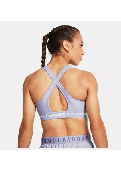 Kadın Armour® Mid Çapraz Sırtlı Spor Sütyeni 1361034-539 fırsatları