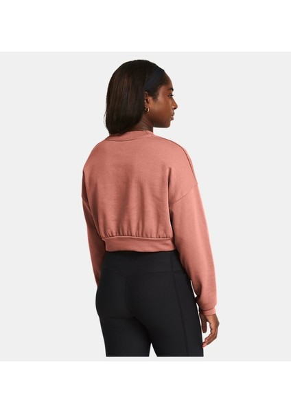 Kadın UA Rival Terry Oversized Crop Crew Uzun Kollu 1382738-696 fiyatları