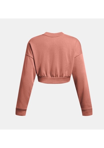 Kadın UA Rival Terry Oversized Crop Crew Uzun Kollu 1382738-696 fırsatları