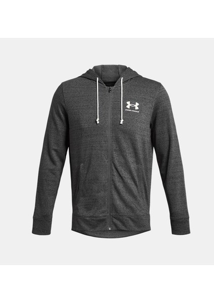 Erkek UA Rival Terry Tam Boy Fermuarlı 1370409-025 modelleri