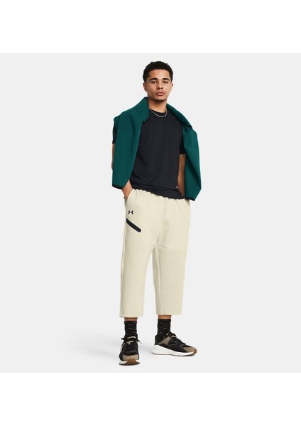 Erkek UA Unstoppable Fleece Baggy Crop Eşofman Altı 1384010-273