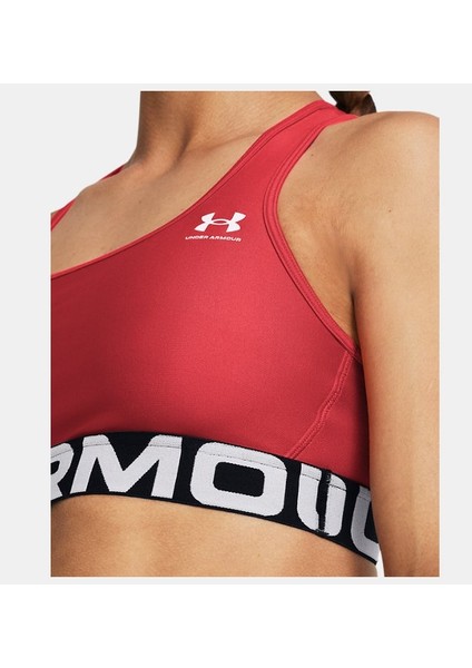 Kadın HeatGear® Armor Mid Branded Spor Sütyeni 1383544-814 indirimleri