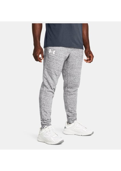 UA Rival Terry Jogger 1380843-011 ERKEK Gri Eşofman Altı