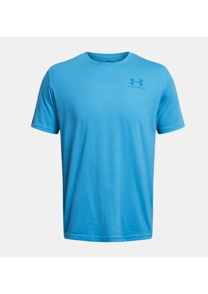 Erkek UA Sportstyle Left Chest Kısa Kollu Tişört 1326799-434 modelleri