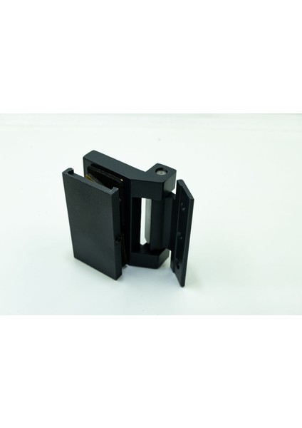 Cam Duvar Yaysız Menteşe Siyah CKS-502-S