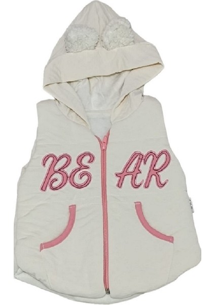 6102CE Kız Bebek Bear Nakışlı Dörtlü Gül Kurusu Takım fiyatları