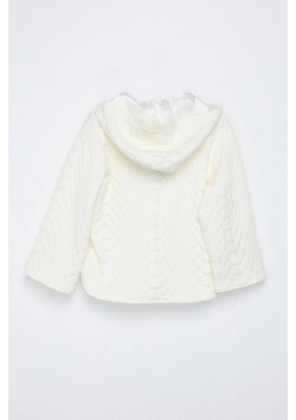 Kadın Kapüşonlu Oversize Crop Mont - Minimalist Tasarım fiyatları