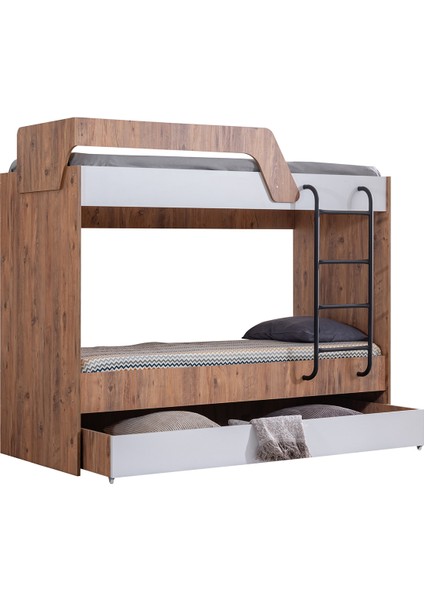 Triple Yavrulu Metal Ayaklı Ranza + 2 Adet Comfort Yatak modelleri