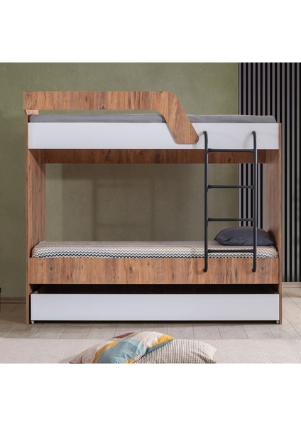 Triple Yavrulu Metal Ayaklı Ranza + 3 Comfort Yatak fiyatları