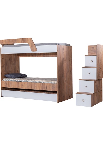 Ranza, Triple Yavrulu Merdivenli Ranza + 3 Adet Comfort Yatak fırsatları