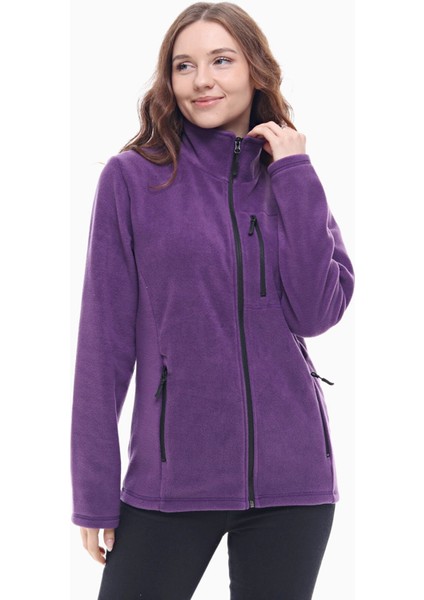 Kadın Pro Rüzgar Geçirmez 5 Cepli Tam Fermuarlı Outdoor Polar Ceket TMFR869866011 fiyatları
