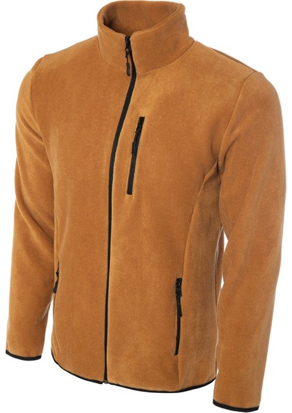 Ghassy Co.Erkek Pro Rüzgar Geçirmez 5 Cepli Outdoor Tam Fermuarlı Polar Ceket TMFR869866001