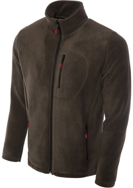 Ghassy Co.Erkek Pro Rüzgar Geçirmez 5 Cepli Outdoor Tam Fermuarlı Polar Ceket TMFR869866001