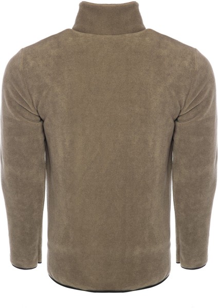Ghassy Co.Erkek Pro Rüzgar Geçirmez 5 Cepli Outdoor Tam Fermuarlı Polar Ceket TMFR869866001