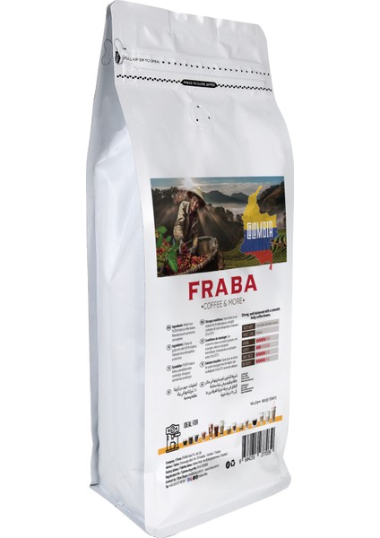 Fraba Colombia Single Origin Espresso Çekirdek Kahve 1 kg fiyatları