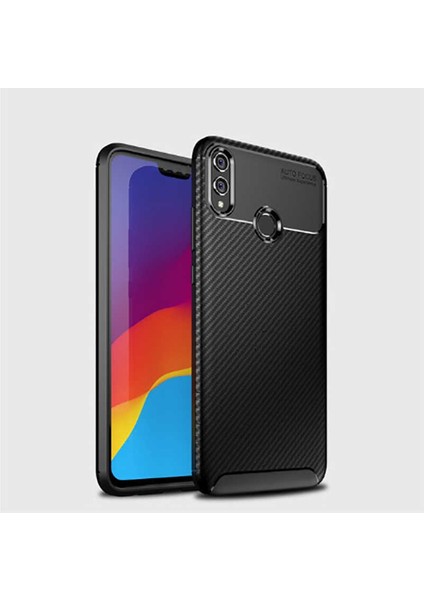 Xiaomi Mi Play Kılıf Karbon Görünümlü Ultra Ince ve Dayanıklı Silikon Kapak