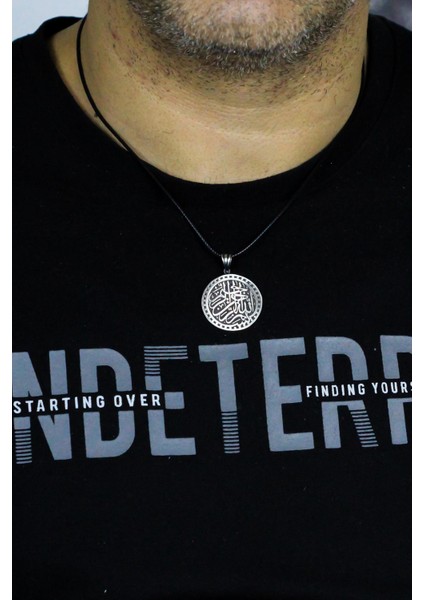 Besmele Ayeti Yazılı Erkek Gümüş Kolye fiyatları