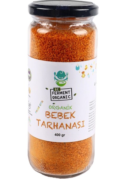 Beferment Organik Bebek Tarhanası +6 Ay 400 gr