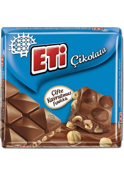 Fındıklı Kare Çikolata 60 Gx6