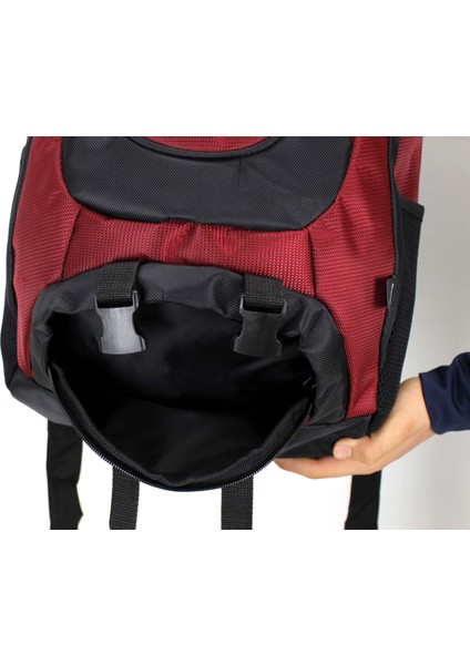 Unisex Sırt Çantası Laptop Bölmeli Seyahat Kamp Çantası Dağcı Çantası