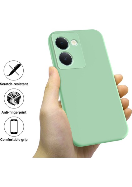 Vivo Y36 5g Yumuşak Astar + Sıvı Silikon Telefon Kapağı Kayışla Damla Koruma Kılıfı (Yurt Dışından) modelleri