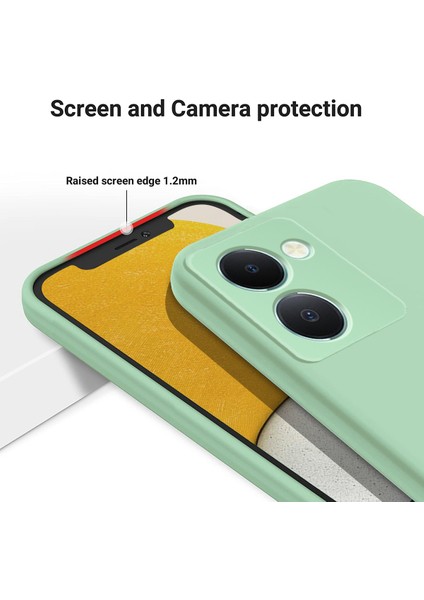 Vivo Y36 5g Yumuşak Astar + Sıvı Silikon Telefon Kapağı Kayışla Damla Koruma Kılıfı (Yurt Dışından) indirimleri