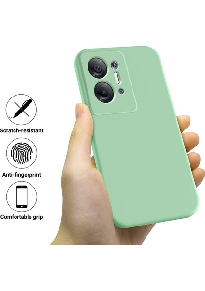 Infinix Hot 30 Sıvı Silikon + Yumuşak Astar Çizelge Anti-Çizelge Telefon Geri Kapak (Yurt Dışından) modelleri