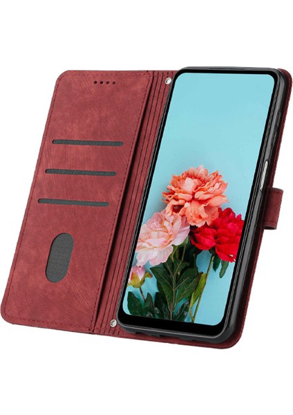 Hot 30 Play Nfc 4g Stand Cüzdan Telefon Kılıfı (Yurt Dışından)