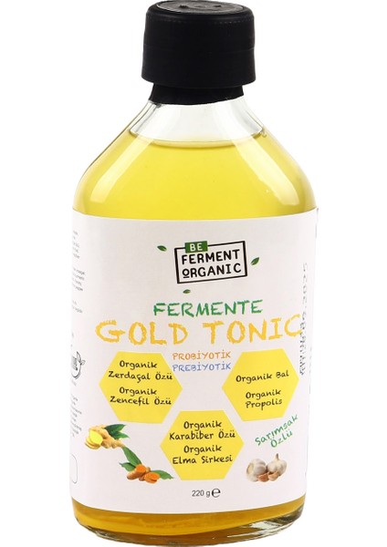 Fermente Gold Tonic Sarımsak Özlü 220 gr