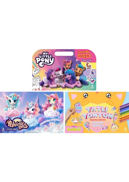 My Little Pony - Unicorn - Kawaii 3 Kitap