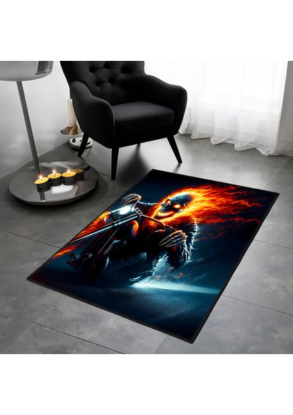 Özel Tasarım, Pamuklu ve Kaydırmaz Taban, Yıkanabilir, Modern, Farklı Tasarım, Modern Halı