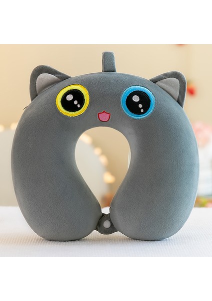 Boyun Yastığı U Şeklinde Yastık Peluş Oyuncak Araba Yastığı Ofis Şekerleme Seyahat Yastığı 250G32*32CM (Yurt Dışından)