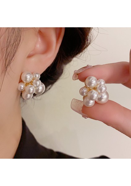 Tatlı Sade Mizaç Edebi Moda Inci Küpeler (Yurt Dışından) modelleri