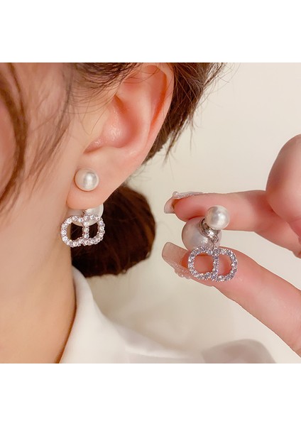 Alfabe Inci Saplama Küpeler, Modaya Uygun Hafif Lüks Küpeler (Yurt Dışından) modelleri