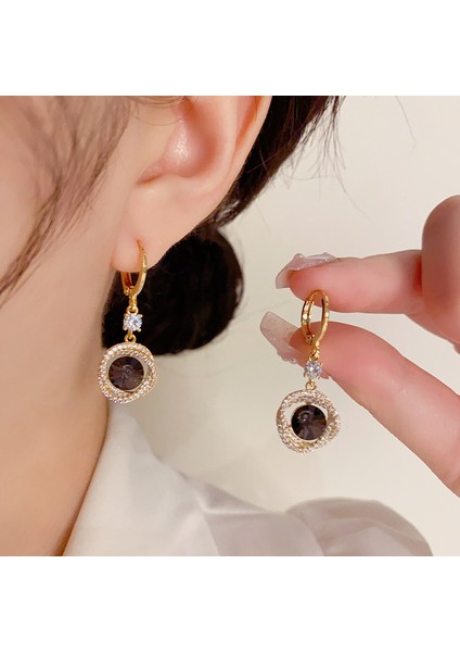 Twisted Zirconia Küpeler, Şık ve Narin Küpeler (Yurt Dışından)
